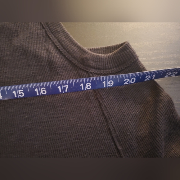 Terra & Sky Top Bundle Purple Quarter Sleeve Tee & Black Flowy Tank Plus Size 0X - Picture 15 of 15